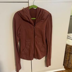 Prairie Underground Short Cloak Hoodie Redwood Brown size M